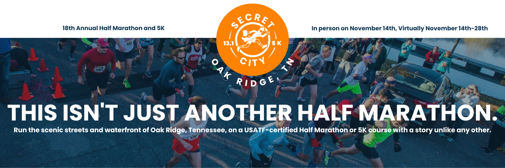 Oak Ridge TN - Half Marathon and 5k November 14 2026