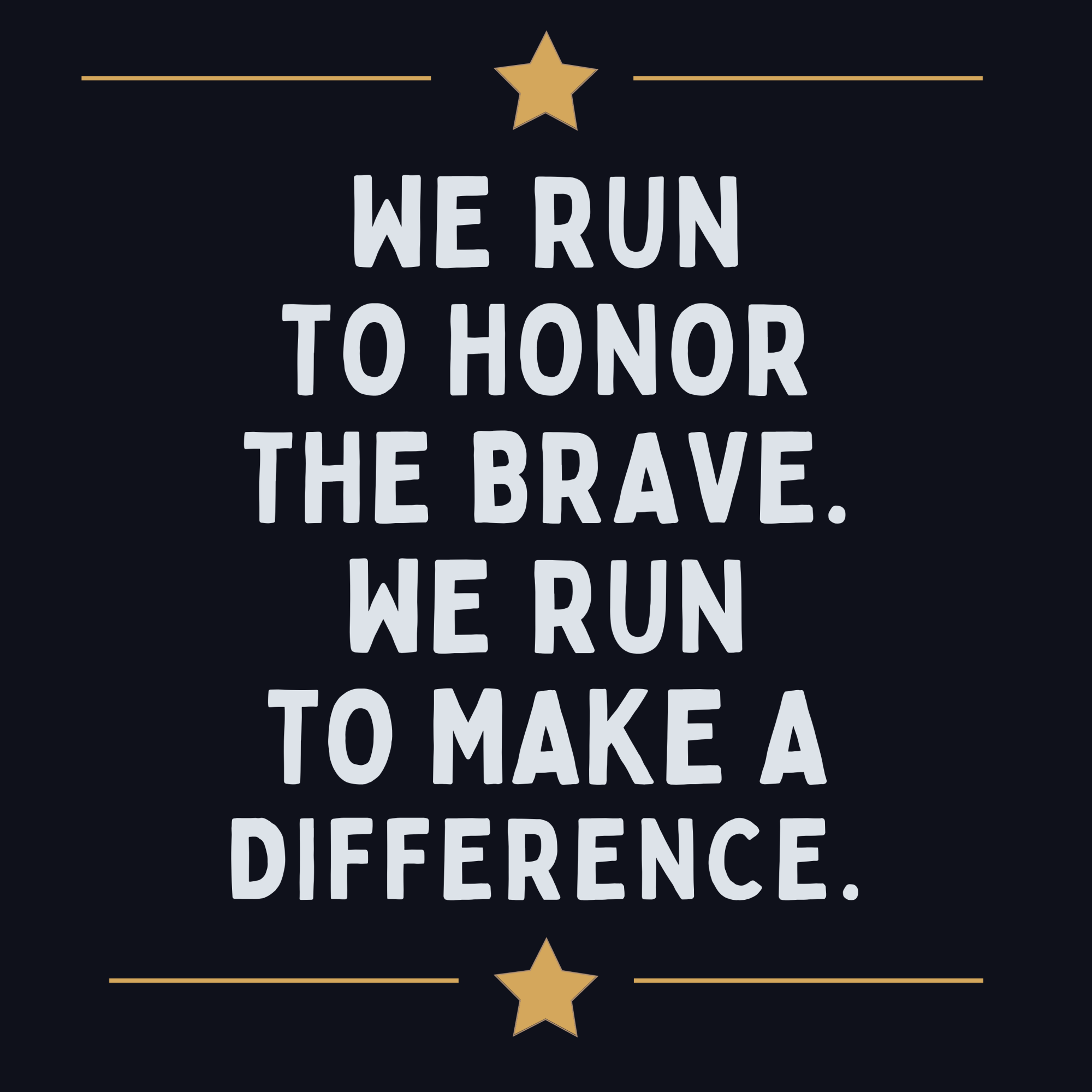 Why we run