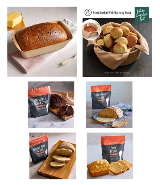 Pampered Chef Bread Set