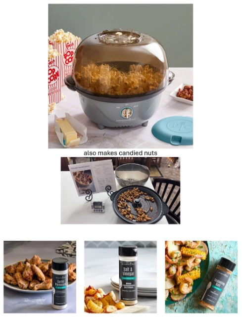 Pampered Chef Popcorn Set