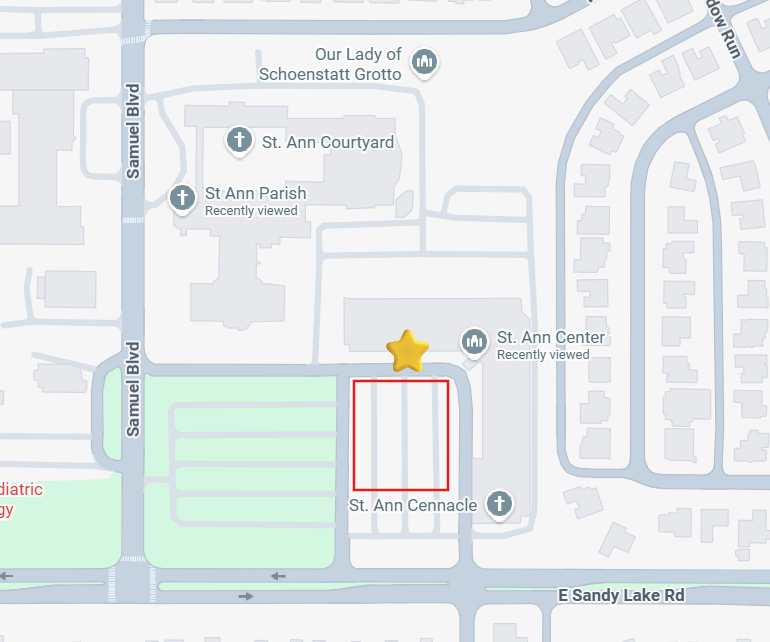 packet pickup map