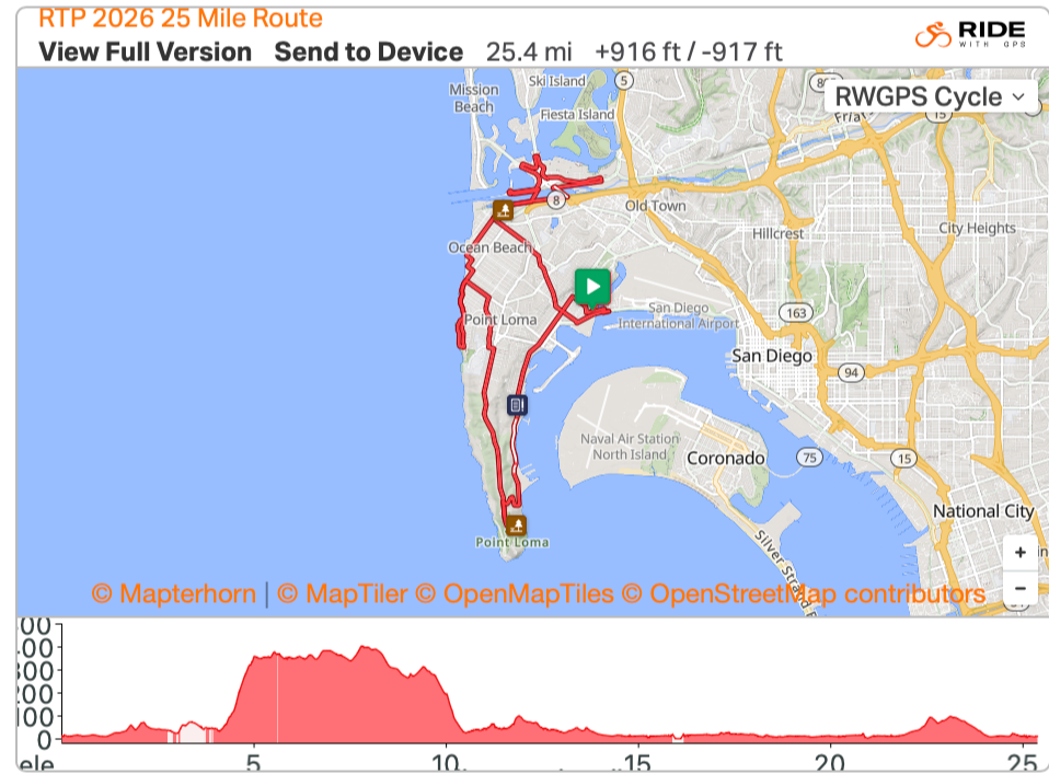 Enthusiast Ride – 25 miles – Starts at 7:00am