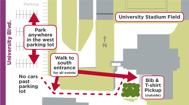 Parking and Entrance