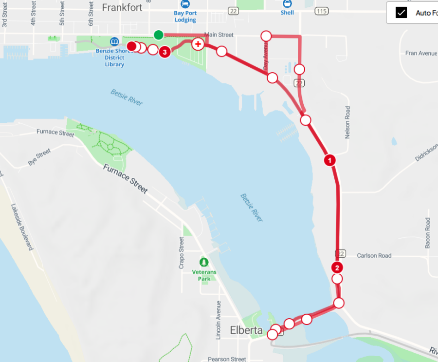 Race Route, from the Port City Run page