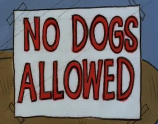 no dogs allowed graphic snoopy