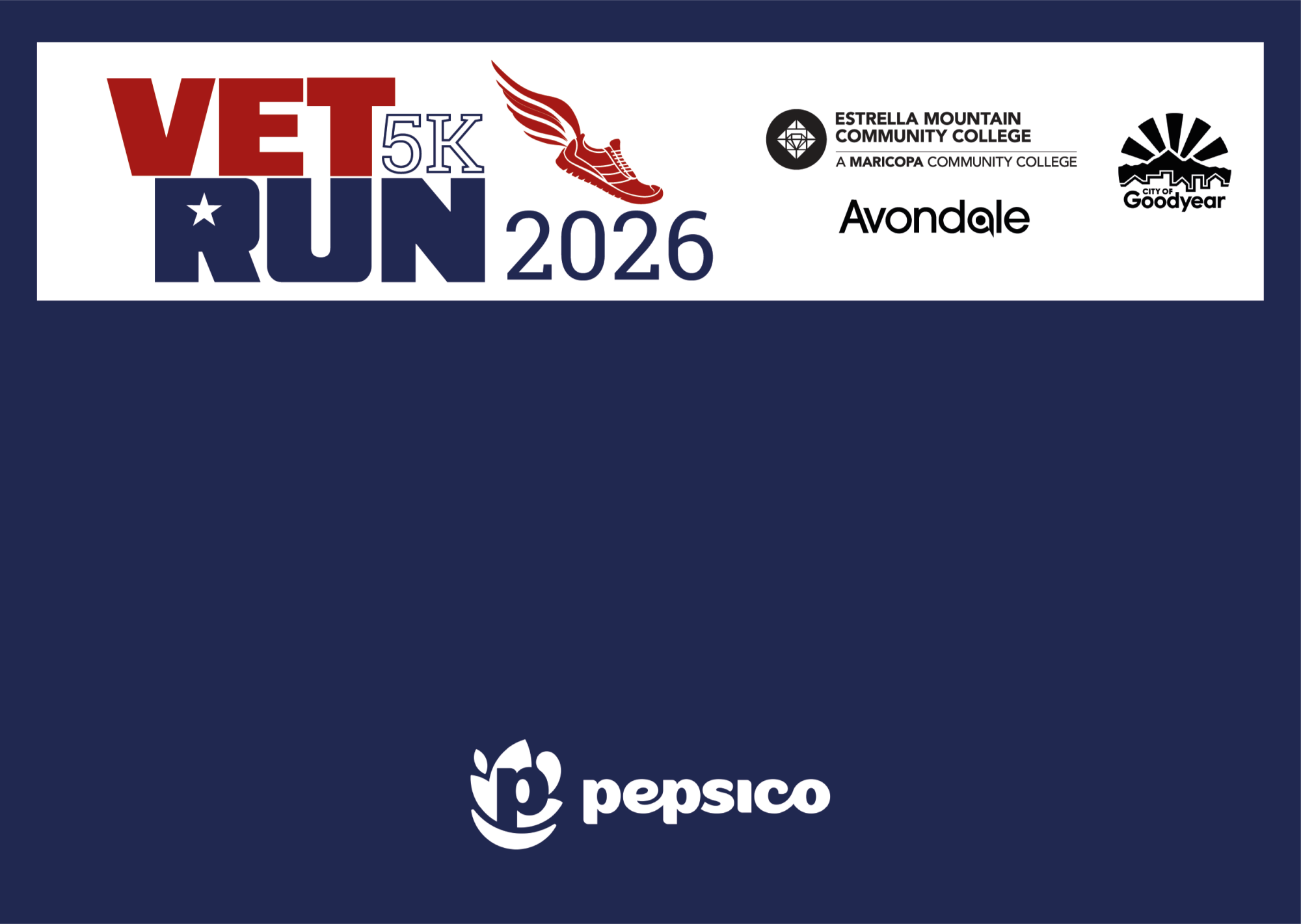 West Valley Vet Run 2026 Bib