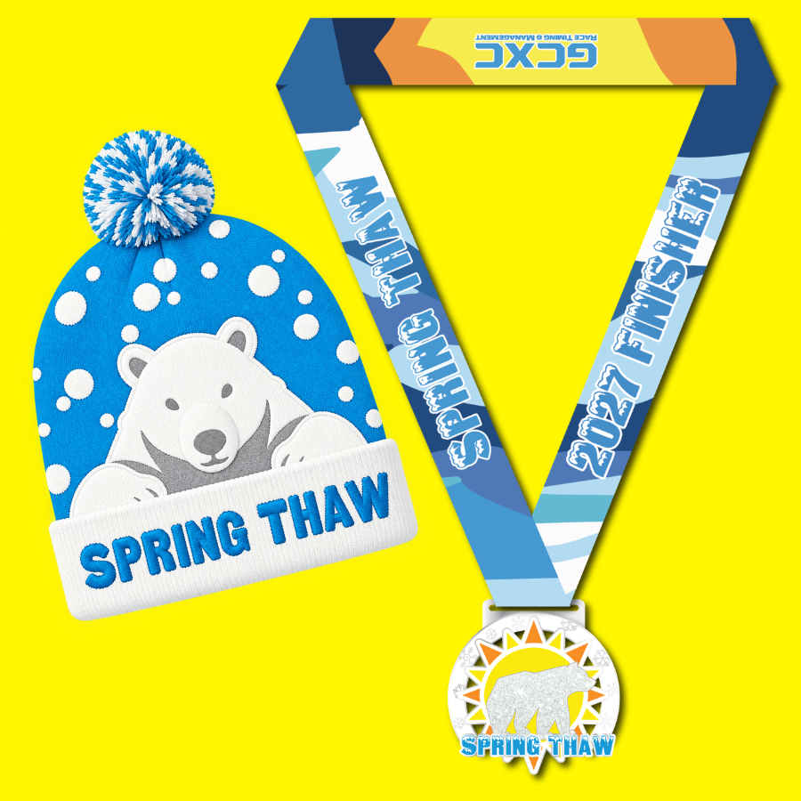 hat and medal