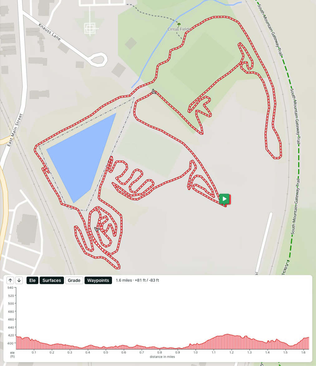 2026 FSX Course Map