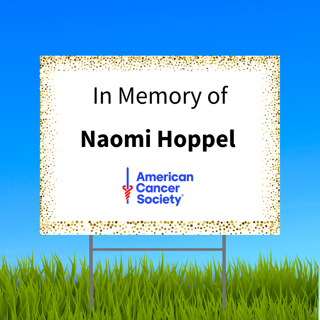 In Memory of Naomi Hoppel
